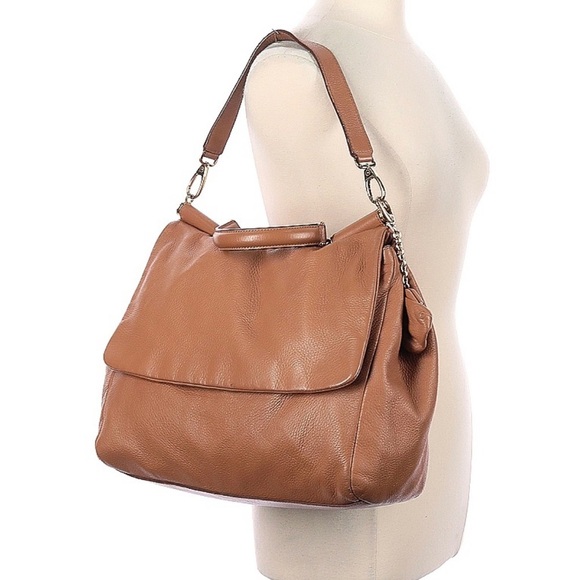 Dolce & Gabbana Miss Sicily Camel Brown Deerskin Leather Purse - Picture 3 of 15